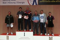 Herren-B Doppel Platz 1. Bastian Schäffer/ Slavko Orsulic (mitte)