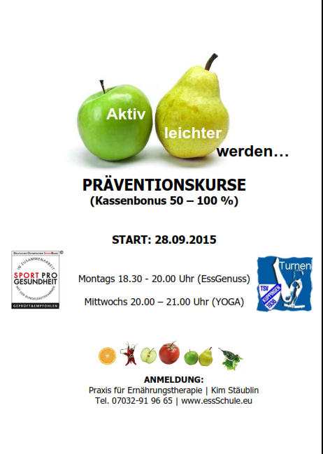 2015 Plakat Prventionskurse